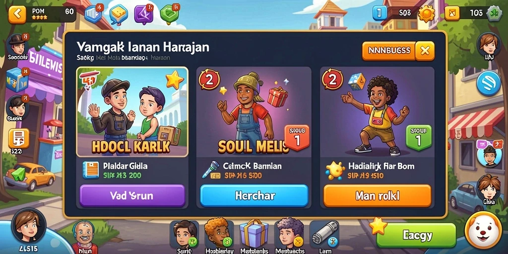 juarago - Grafis warna-warni yang memukau.